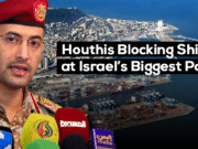 The Houthis stated that any shipping company sending vessels to Haifa, even indirectly could face action ! Houthis Blocking Ships at Israel’s Biggest Port