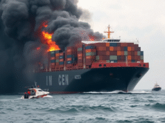 India Battles Major Container Ship Fire Carrying Hazardous Cargo – Ecological Disaster Feared India Battles Major Container Ship Fire Carrying Hazardous Cargo